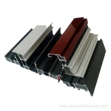 Aluminum alloy extruded thermal break window